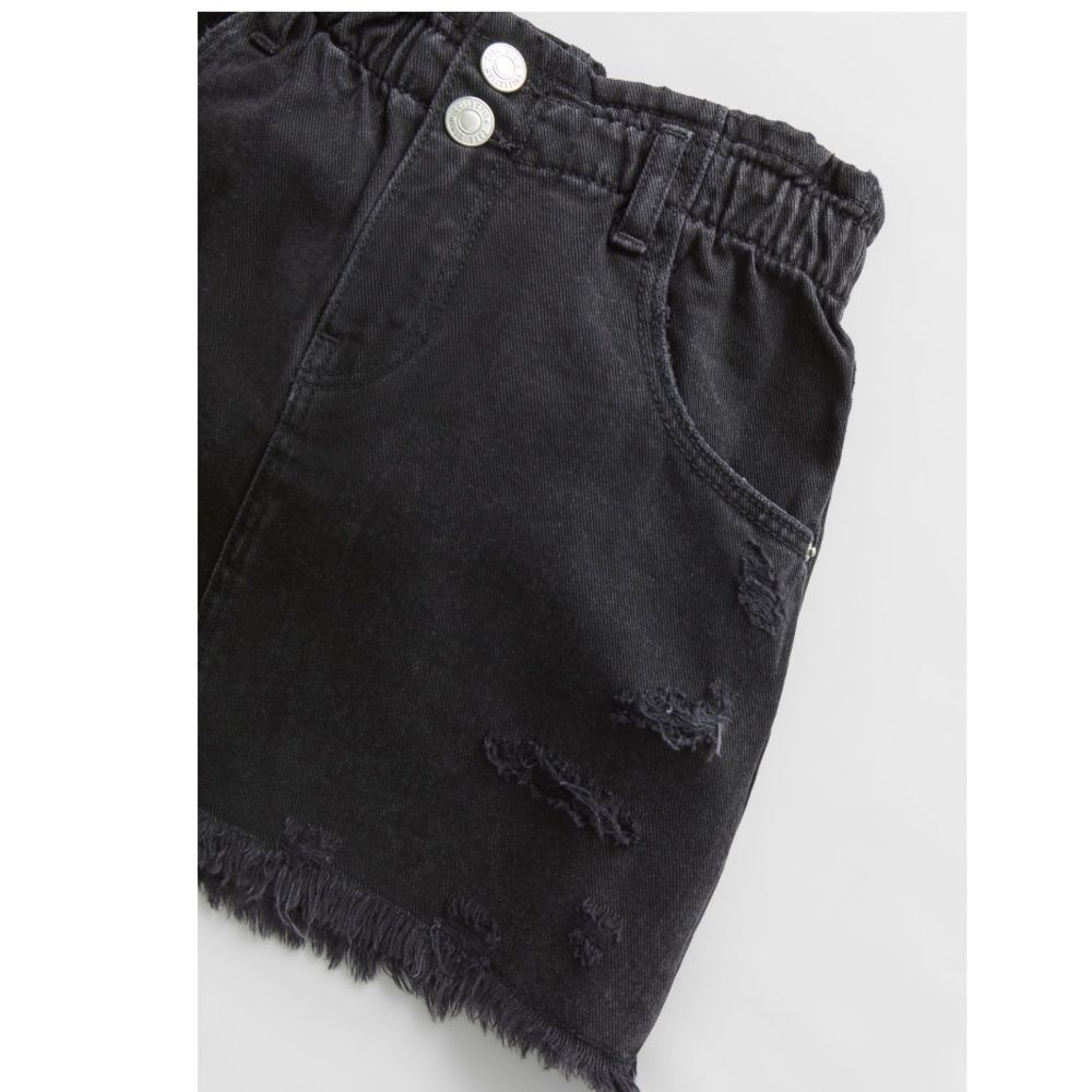Black denim skirt - Picture 6 of 8